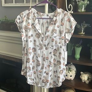 NWT Liz Claiborne blouse size M